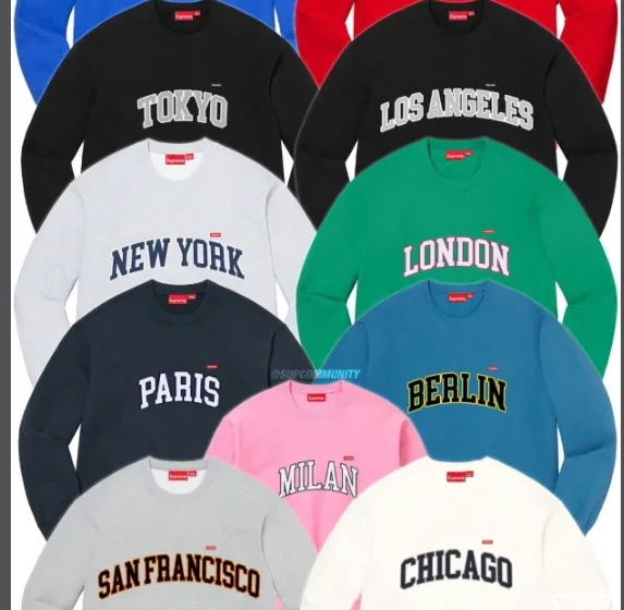 Hoodie Royal Paris Round Royal 6-Thread 24SS 4-pin Blue Shanghai Milan Chicago Black Open Shop Pink Neck City Angeles Crewneck Los White Blue Shanghai Limited 0919